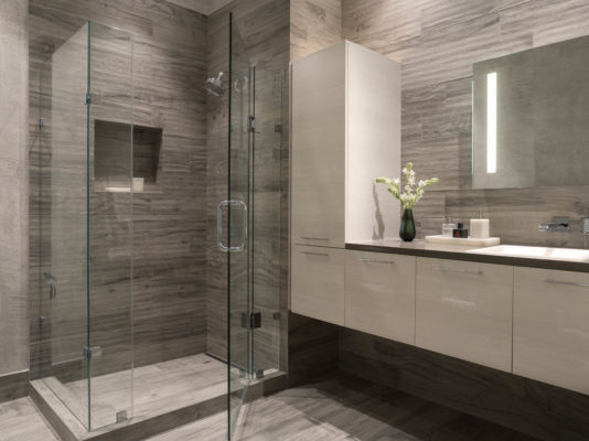 Bathroom by Jennifer Gustafson Interior Design